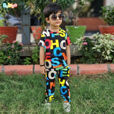 Kids’ Classic Matching T-Shirt & Pant Set – Boys & Girls