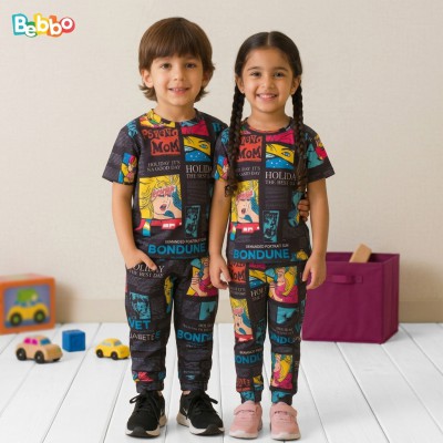 Kids’ Premium Matching T-Shirt & Pant Set – Boys & Girls