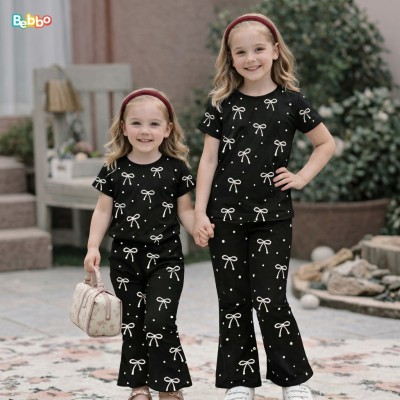 Girls’ Premium Matching T-Shirt & Pant Set