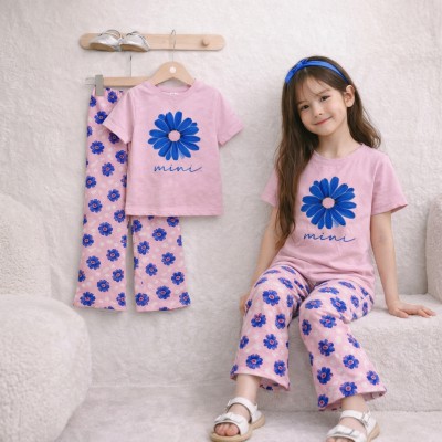 Girls’ Classic T-shirt  & Pant Set