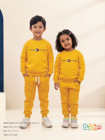 Unisex Kids Sweatshirt & Pant Set