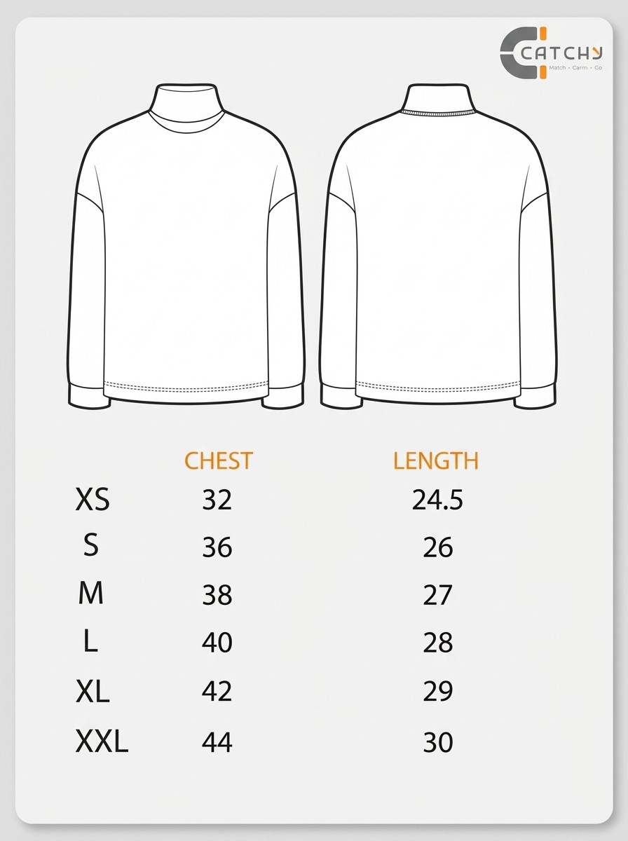 Men's High Neck Sweater – Stylish Winter Wear